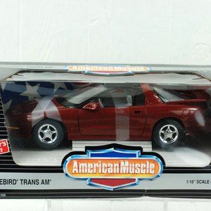 Firebird Trans AM Red 1996 Die Cast Car 1/18 Scale American Muscle ERTL